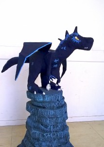 dragon bleu