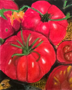 Tomates_Pastels_secs_sur_papier_Jeanette