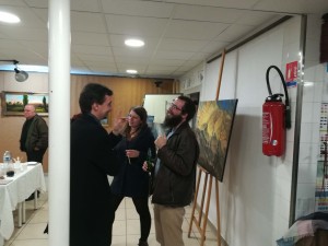 Vernissage expo Marc Laisne - Atelier Chromatic 9