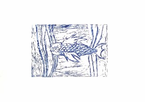 Poisson 2 Linogravure